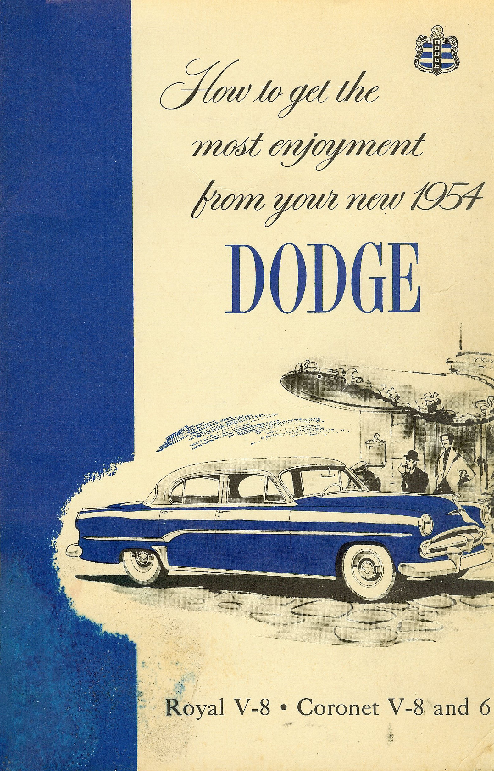 1954 Dodge Car Owners Manual Page 19